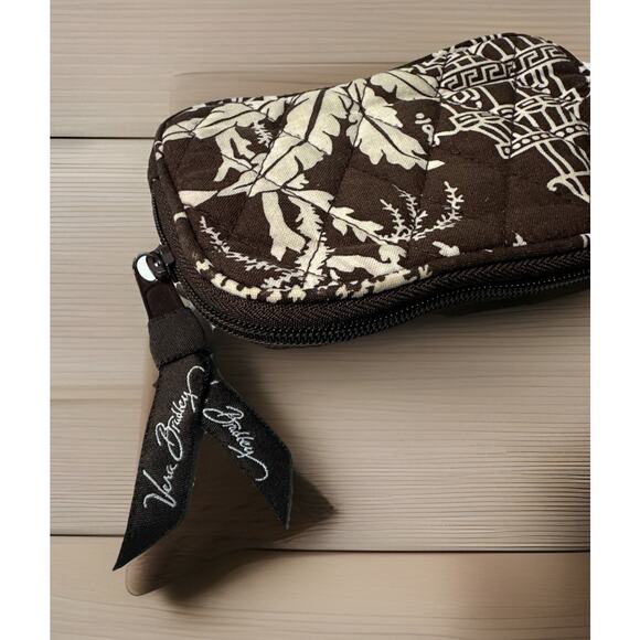 Vera Bradley Imperial Toile Wristlet Pre-Owned Retired Pattern - Picture 2 of 5